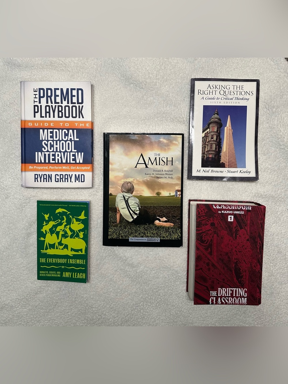 Classic Literature Paperback Bundle, Modern & Vintage Fiction Set (5)